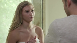 Family XXX: Teen April Aniston getting a facial XXX