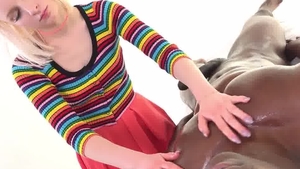 BBC Pie - Alice Pink digs hard ramming