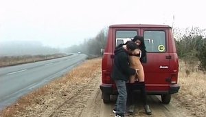 FuckOnStreet.com - Nailed rough with german couple