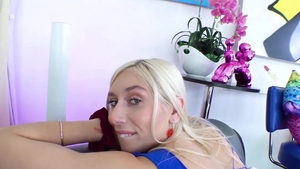 Nympho - Kay Lovely licking balls