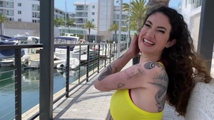 GotFilled - Deepthroat among tattooed Arabelle Raphael