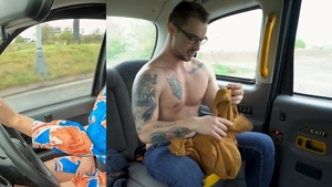 Female Fake Taxi - Inked Lady Gang craving handjob