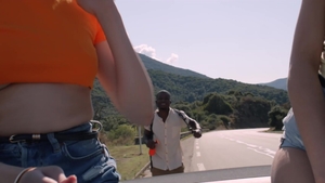 BLACKED - Hitchhiker Yukki Amey being pounded by BBC