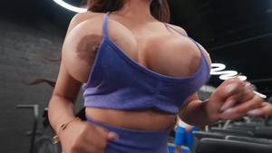 Brazzers: Muscular Man Zane Fucks Up a Storm at the Gym