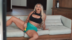 Brazzers: Caucasian Beauty's Tantalizing Thong Show