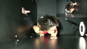 Gloryhole Secrets: Bald Pussied Mature Beauty Goes Wild