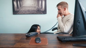 Brazzers: Dirt Becomes Her in Danny's Office