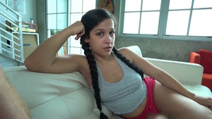 MyPervyFamily: Step-Daughter's Bush Entices Dad