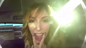Sucking And Licking With Mitt - Back In The Car