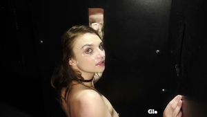 Ultra Petite Girl Chews Deep Throats
