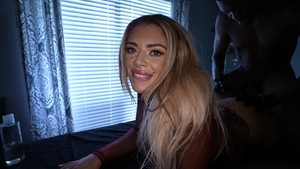 Latina gets pounded by hung interracial stud